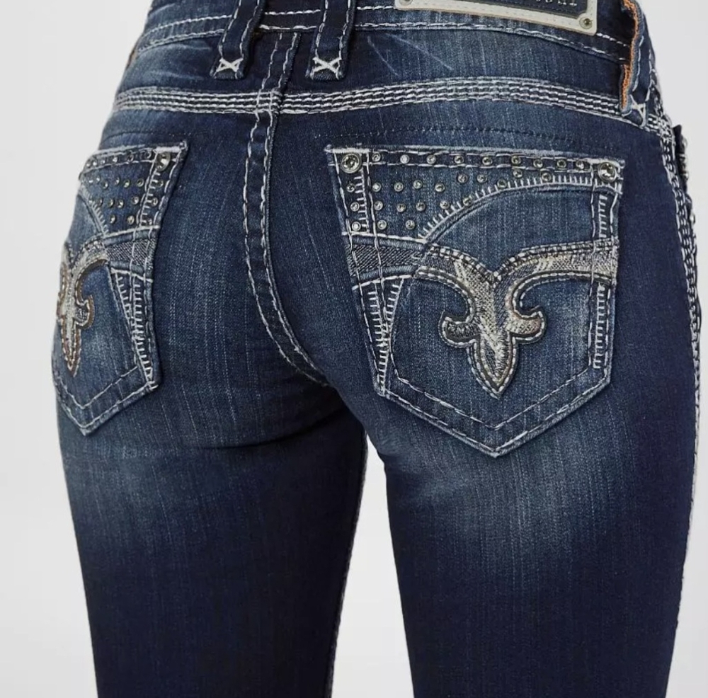 Rock Revival Henna Embellished Skinny Jean